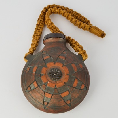 A New Zealand Pottery Wall Hanging Vase