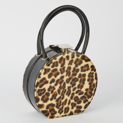 A Cheetah Print Handbag