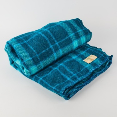 An Onehunga Woollen Tiki Blanket Made In New Zealand