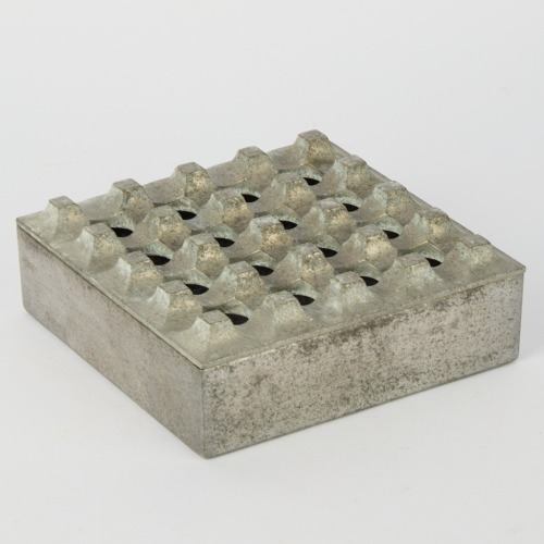 A Swedish Ultima15 Aluminium Ashtray by Holger B&auml;ckstr&ouml;m and Bo Ljungberg