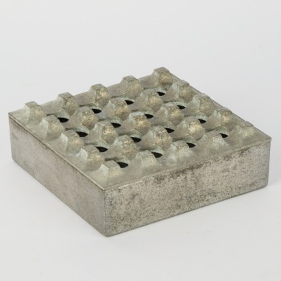 A Swedish Ultima15 Aluminium Ashtray by Holger B&auml;ckstr&ouml;m and Bo Ljungberg