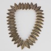 A Rare Sterling Silver Leaf Necklace by Eigil Jensen for Michelsen, Denmark