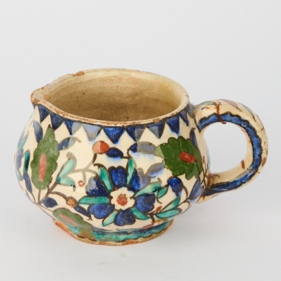 An Antique Iznik Creamer from Palestine