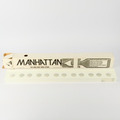 A 'Manhattan' Wine Rack by Simon Pont