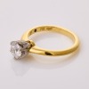 Naveya & Sloane, Platinum / 18ct Yellow Gold, 0.70ct Diamond Solitaire Ring, GIA certified - 2