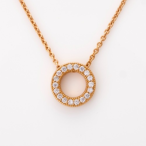 Pandora, 48cm Rose Gold Plated Necklace with Box