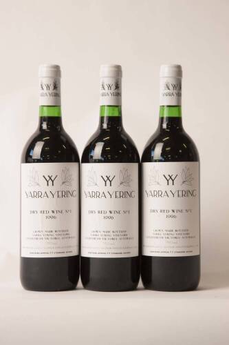 (3) 1996 Yarra Yering Dry Red No 1, Yarra