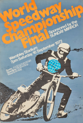 An Original Wembley Stadium Speedway Championship Poster