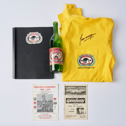 A lot of Ivan Mauger Memorabilia including his Signature