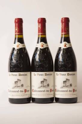 (3) 2007 Vieux Donjon Chateauneuf du Pape