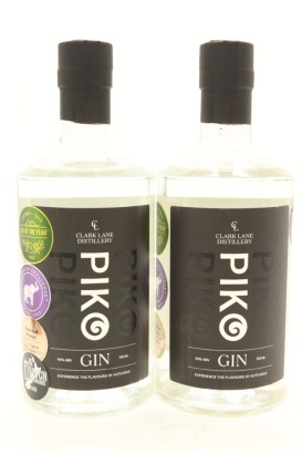 (2) Clark Lane Distillery Piko Classic Gin, 40% ABV