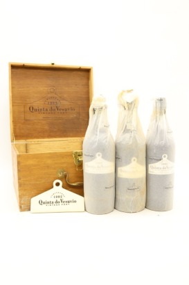 (1) 1990, 1991 & 1992 Quinta do Vesuvio Vintage Port 6 Bottle Vertical Collection, 6 Bottles Sold as One Lot (2 Bottles of Each Vintage) (GB)