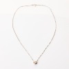 18ct White Gold, 0.96ct Diamond Solitaire Slider Necklace on 42cm Box Link Chain - 3