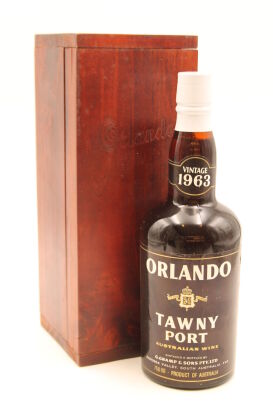 (1) 1963 Orlando Vintage Tawny Port, Barossa Valley (GB) (OWC)