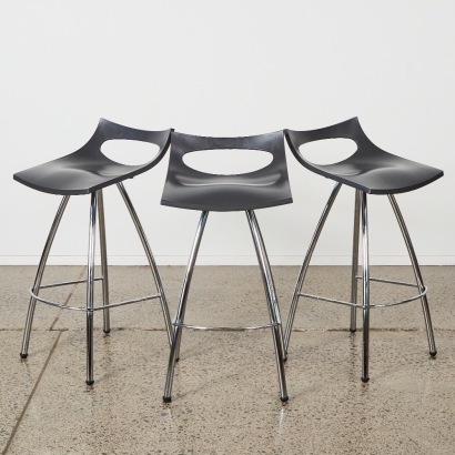 A Trio Of Italian "Diavoletti" Stools By Scab