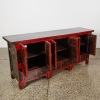 A Chinese Red Lacquer Cabinet - 2