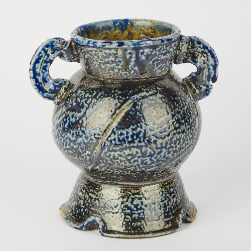 A Kirsten Dryburgh Salt Glazed Urn