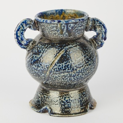 A Kirsten Dryburgh Salt Glazed Urn