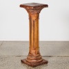 A Classical Style Carved Wooden Pedestal - 2