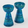 A Pair of Bitossi Candlesticks
