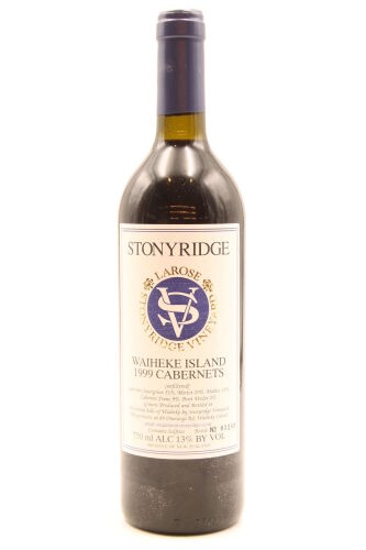 (1) 1999 Stonyridge Vineyard Larose, Waiheke Island