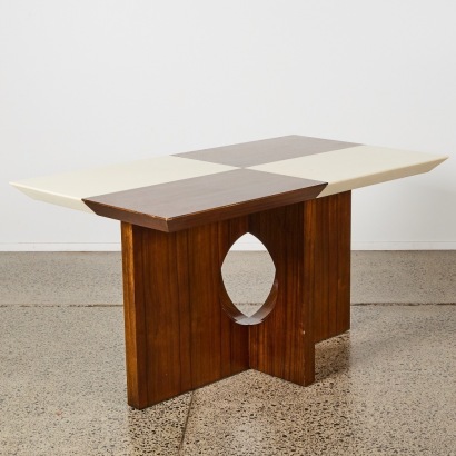 A MCM Checker Dining Table
