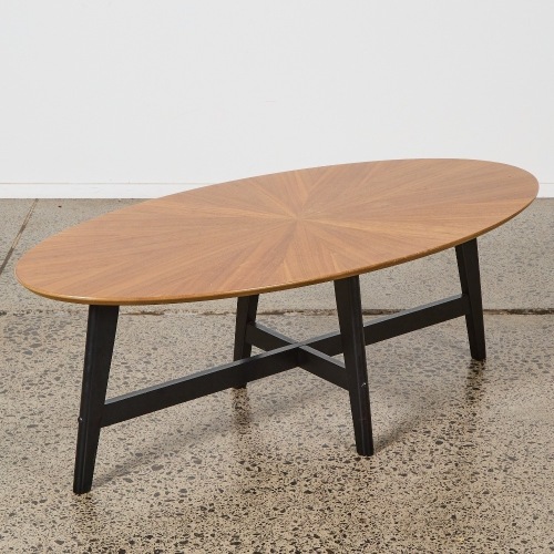 A Mid Century Style Sunburst Coffee Table