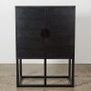 A Soren Liv Benjamin Black Oak Bar Cabinet