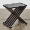 A Skagerak Fiona Replica Folding Stool in Black - 2