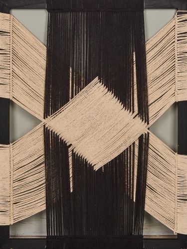 A MCM Woven Wool Wall Hanging