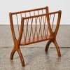 A Wishbone Magazine Rack