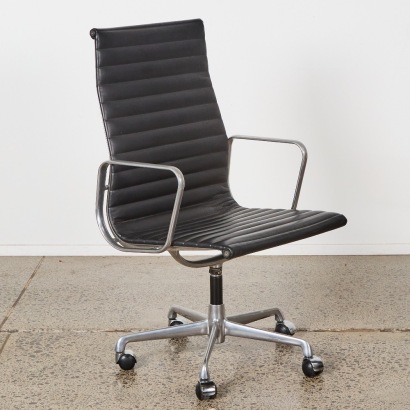 An EA119 High Back Chair by Charles & Ray Eames for ICF