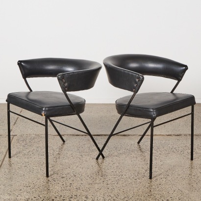 A Pair of John Chrichton Armchairs