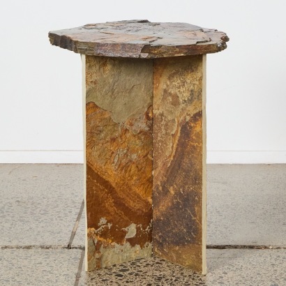 A Jasper Stone Side Table