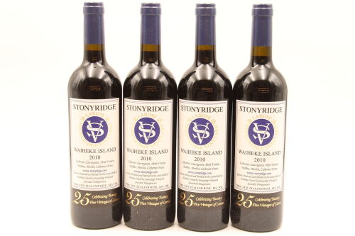 (4) 2010 Stonyridge Vineyard Larose, Waiheke Island