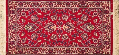 A Hand Knotted Persian Rug