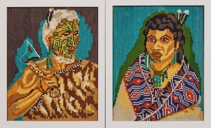 A Pair of Framed Tapestries