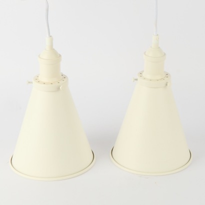 A Pair of Contemporary Pendant Lamps