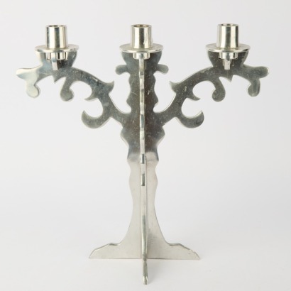 An Aluminium Candelabra