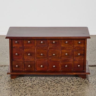 An Eighteen Drawer Apothecary Cabinet