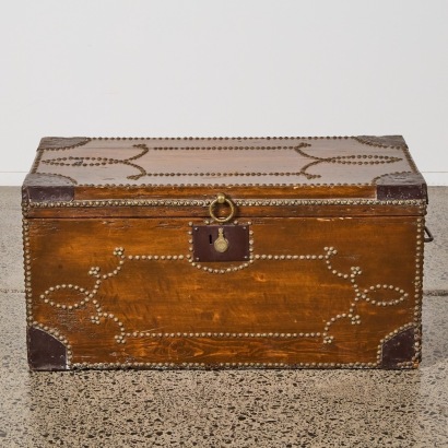 An Antique Domed Chest