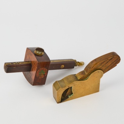 An Antique Builders Plane and Scribe