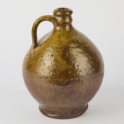 An Early Barry Brickell Anagama Fired Carafe