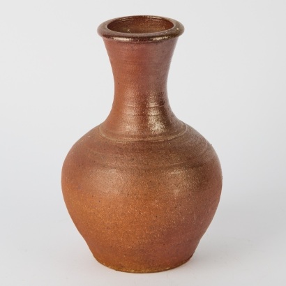 An Estelle Martin Anagama Fired Vase