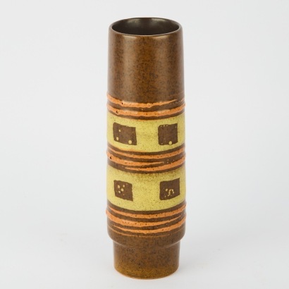 A Carstens German Pottery Modernist Abstract Vase 3015 B