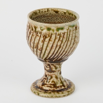 A Pottery Goblet by Mirek Smisek