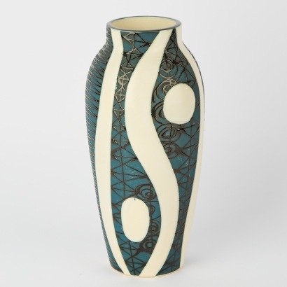 An Abstract Pattern Porcelain Vase