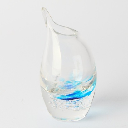 A Miniature Art Glass Vase