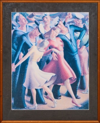 An A. Lois White Framed Print. Fleets in.