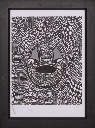 A Valentin Ozich x I Love Ugly Print